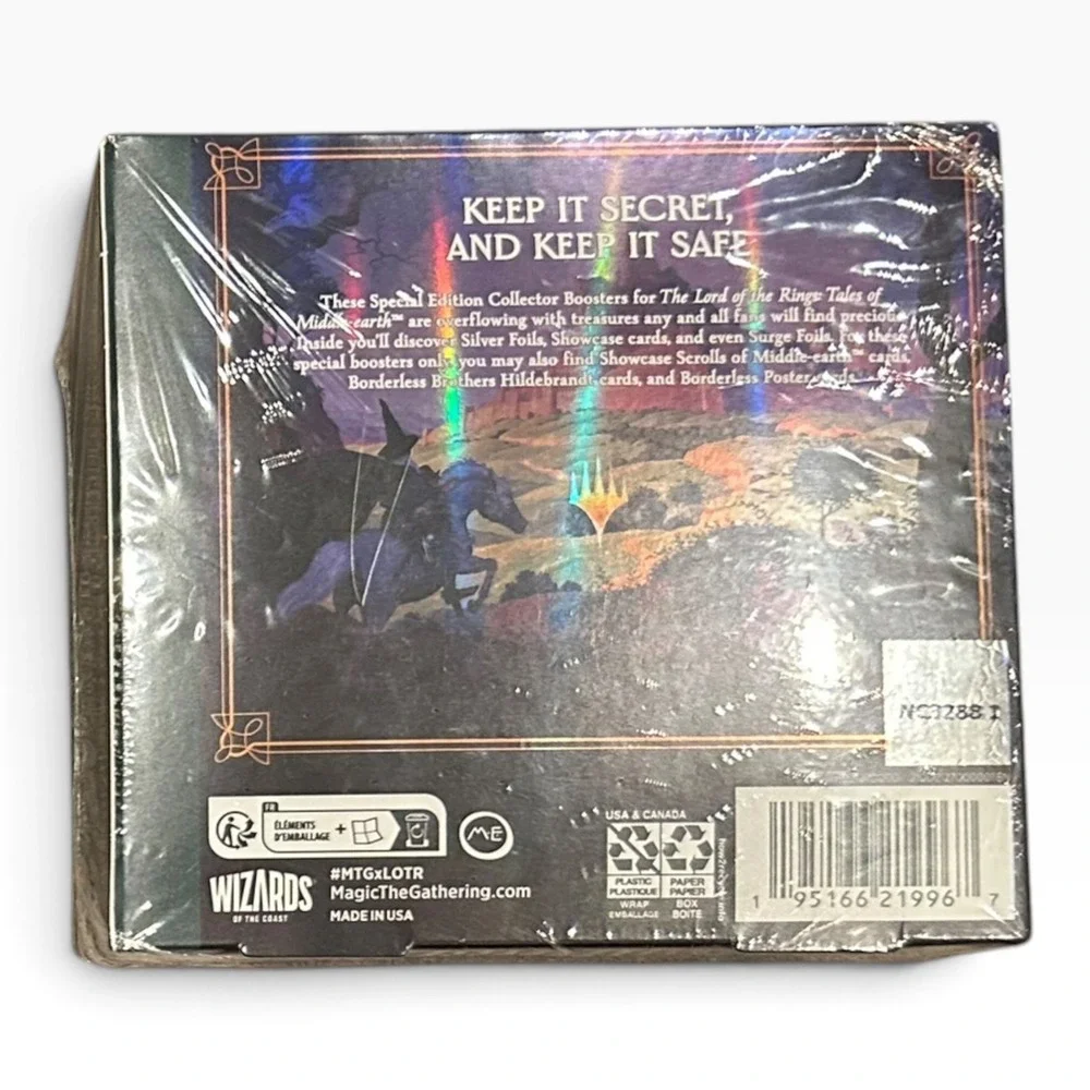 Magic The Gathering Lord of the Rings Special Edition Collector Booster Box NEW